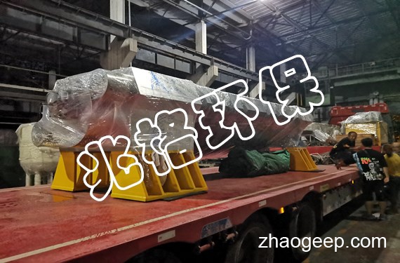 兆格環(huán)保全自動液壓壓榨機(jī)驗(yàn)收合格成功發(fā)貨